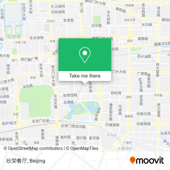 欣荣餐厅 map