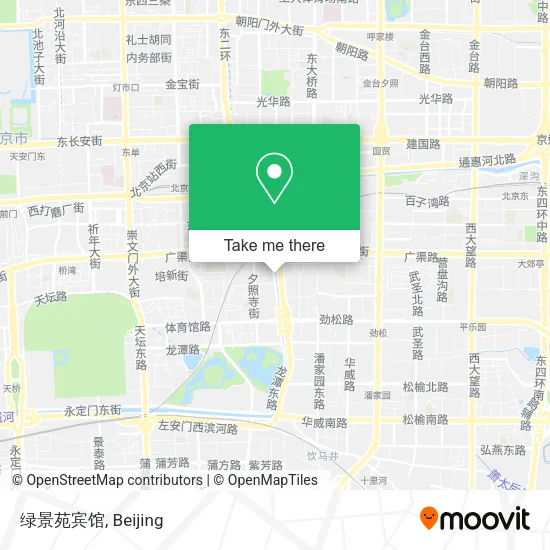 绿景苑宾馆 map