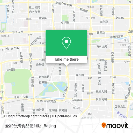 爱家台湾食品便利店 map