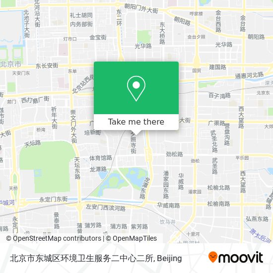 北京市东城区环境卫生服务二中心二所 map