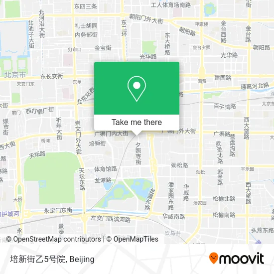 培新街乙5号院 map