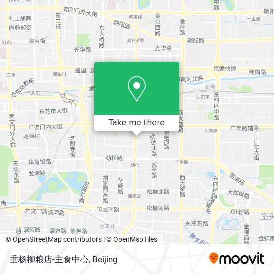 垂杨柳粮店-主食中心 map