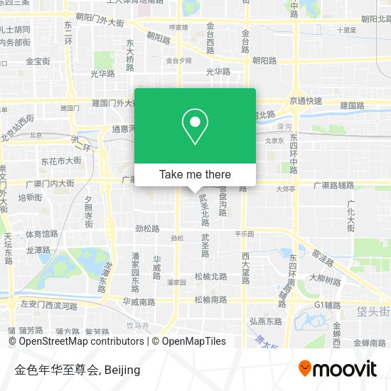 金色年华至尊会 map