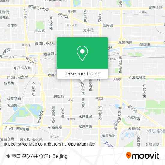 永康口腔(双井总院) map