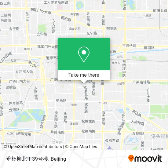 垂杨柳北里39号楼 map