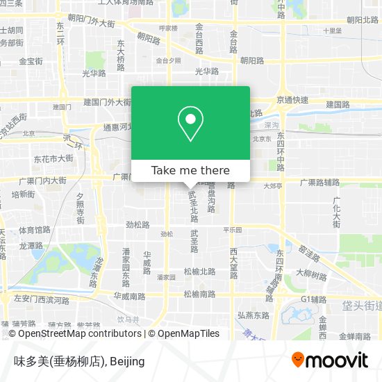 味多美(垂杨柳店) map