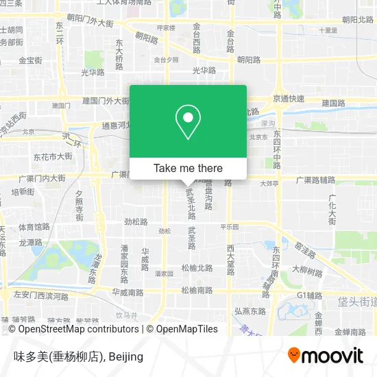 味多美(垂杨柳店) map