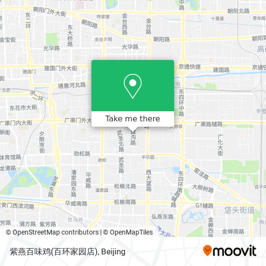 紫燕百味鸡(百环家园店) map