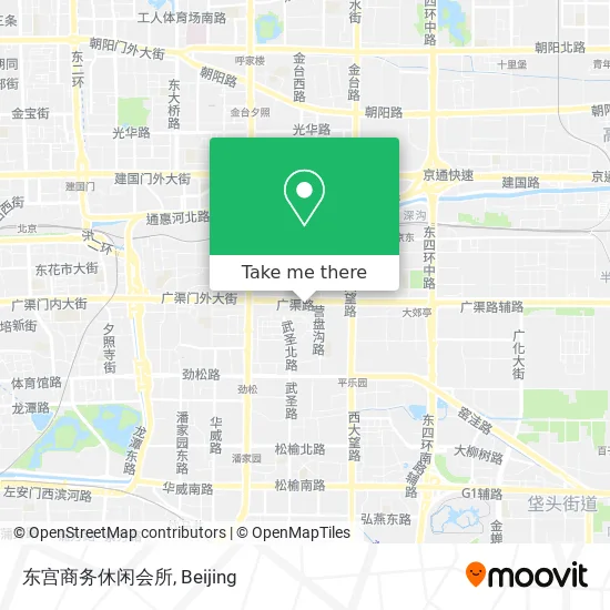 东宫商务休闲会所 map