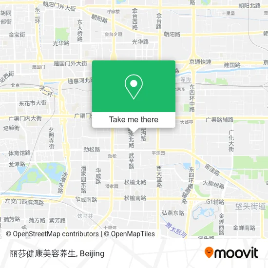 丽莎健康美容养生 map