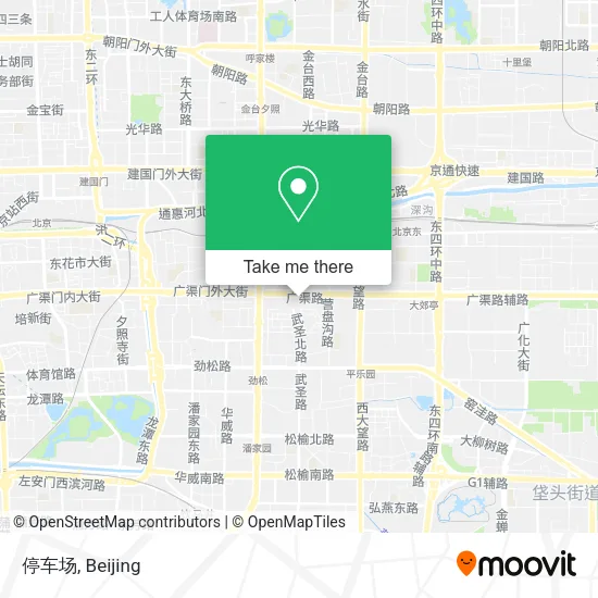 停车场 map