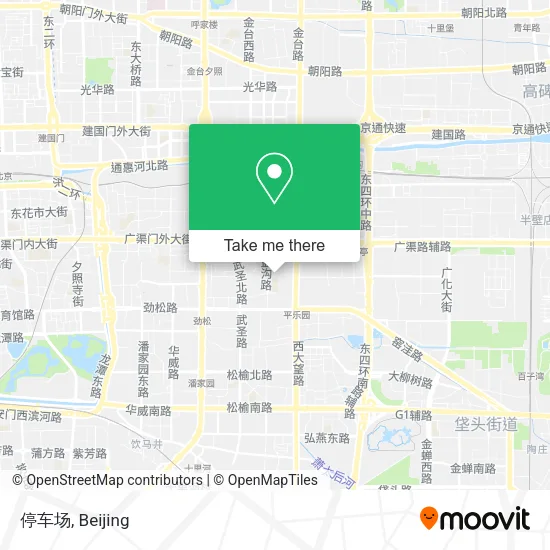 停车场 map
