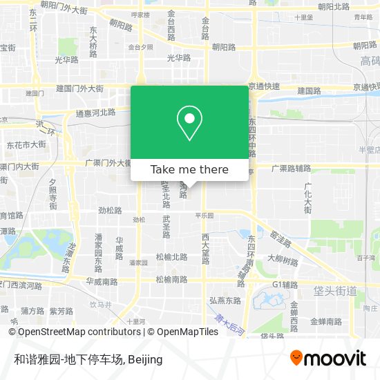 和谐雅园-地下停车场 map