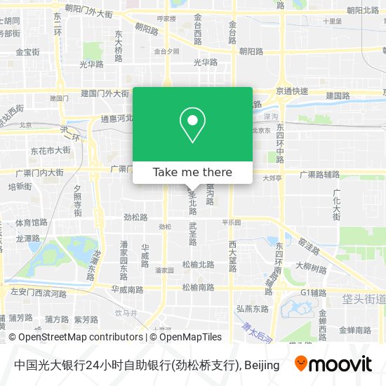 中国光大银行24小时自助银行(劲松桥支行) map