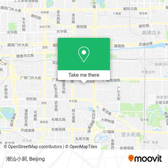 潮汕小厨 map