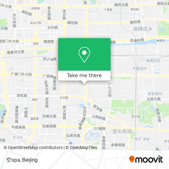 空spa map