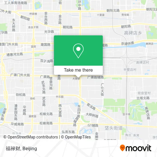 福禄财 map