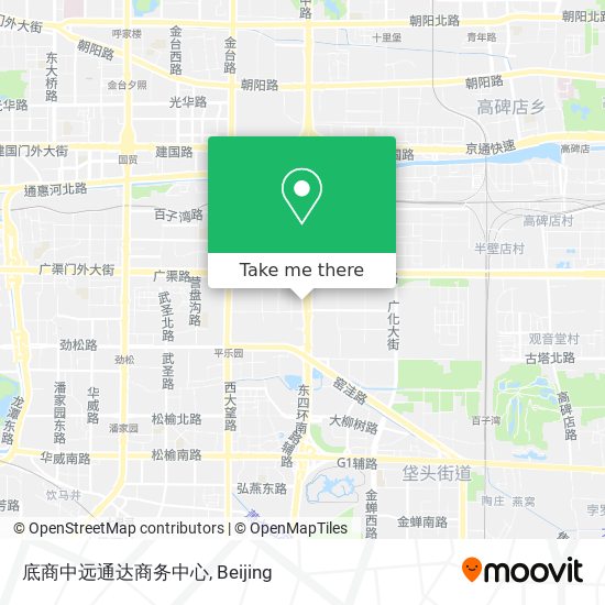 底商中远通达商务中心 map