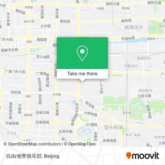 自由地带俱乐部 map