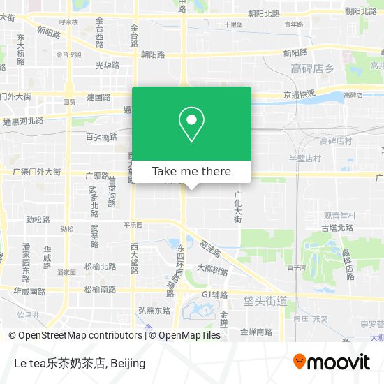 Le tea乐茶奶茶店 map