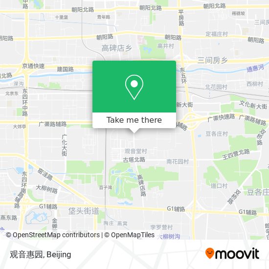 观音惠园 map