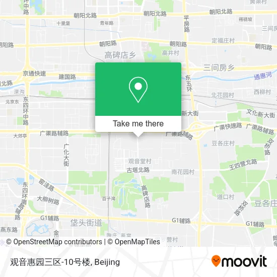 观音惠园三区-10号楼 map