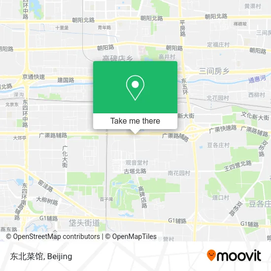 东北菜馆 map