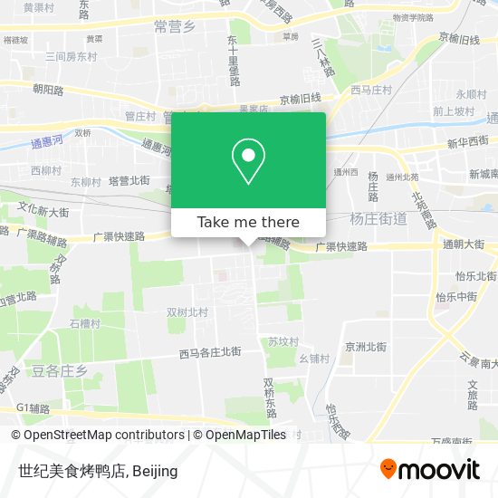 世纪美食烤鸭店 map
