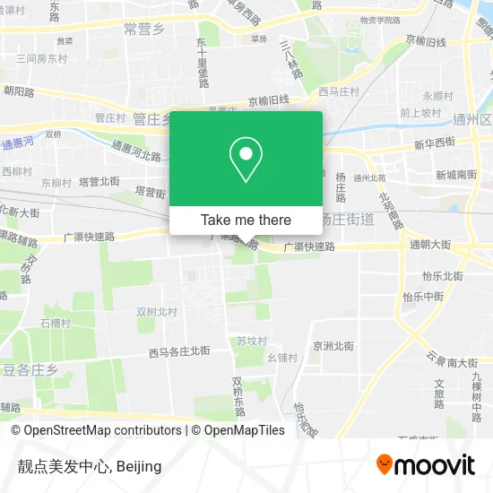靓点美发中心 map