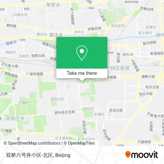 双桥六号井小区-北区 map