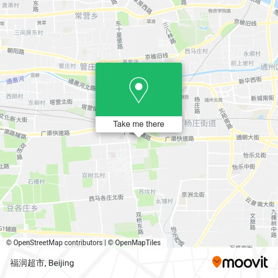 福润超市 map