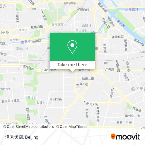 泽秀饭店 map