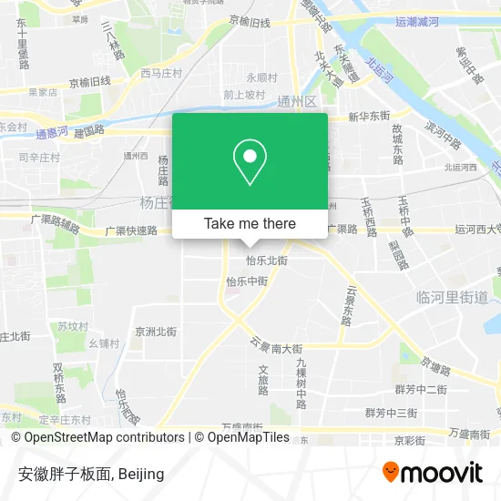 安徽胖子板面 map