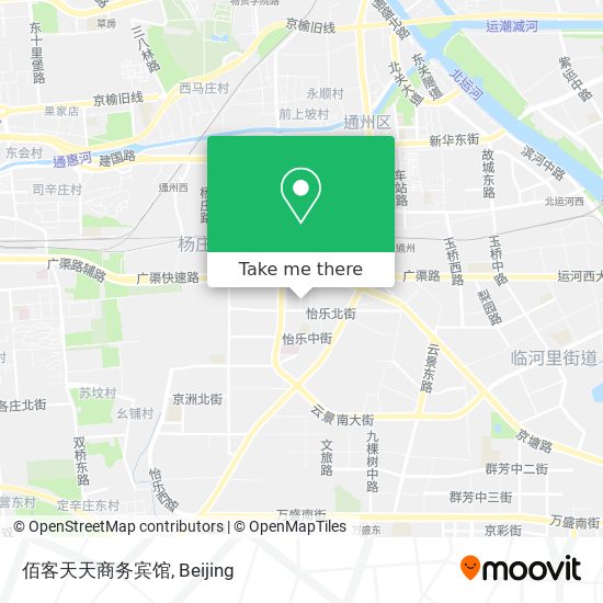 佰客天天商务宾馆 map