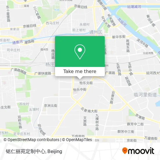 铭仁丽苑定制中心 map