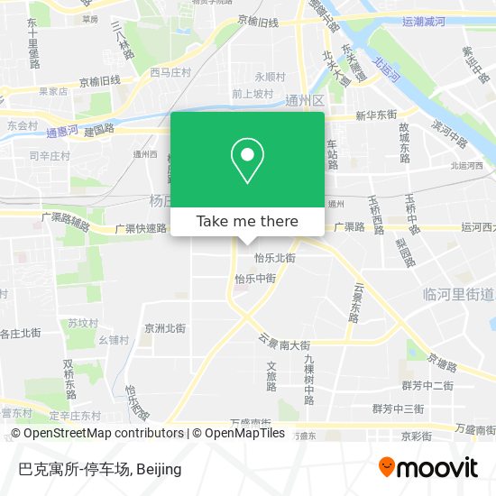 巴克寓所-停车场 map