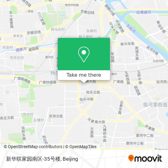 新华联家园南区-35号楼 map
