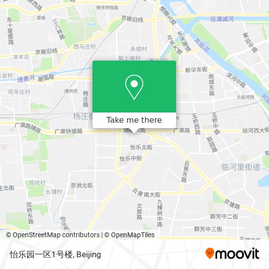 怡乐园一区1号楼 map