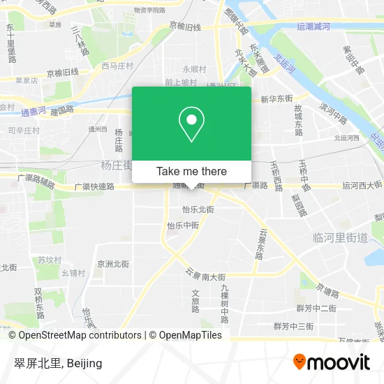 翠屏北里 map