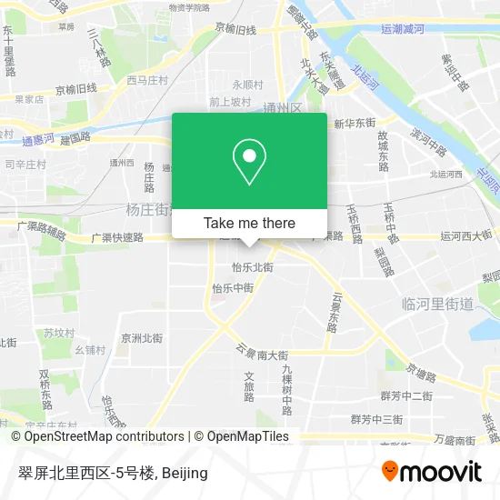 翠屏北里西区-5号楼 map