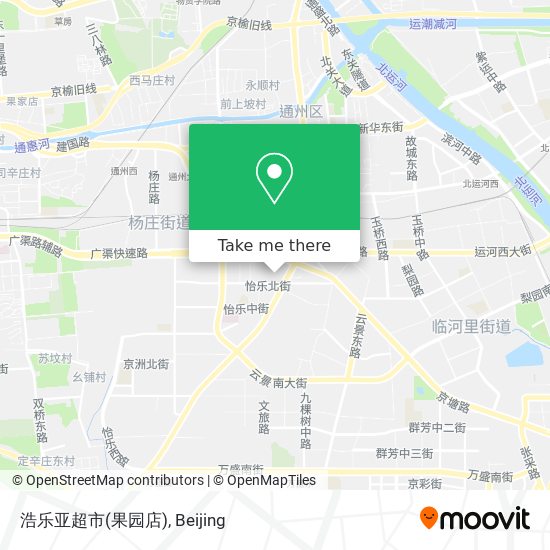 浩乐亚超市(果园店) map