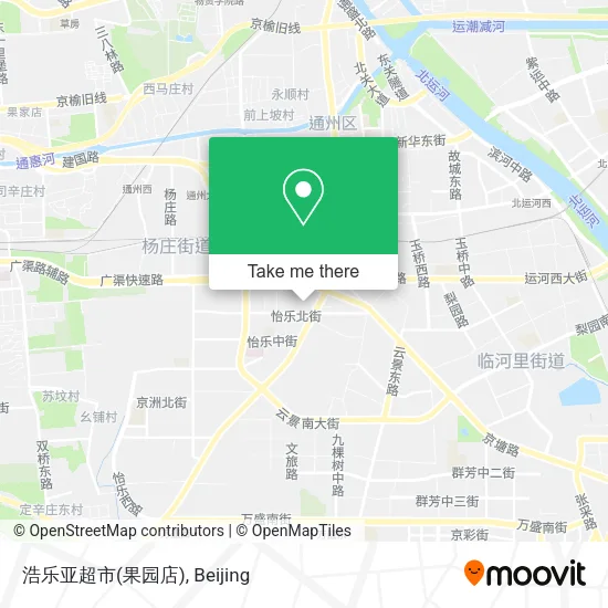 浩乐亚超市(果园店) map