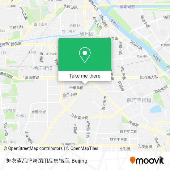 舞衣斋品牌舞蹈用品集锦店 map