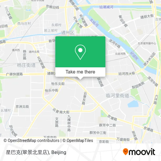 星巴克(翠景北里店) map