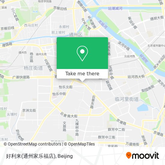 好利来(通州家乐福店) map