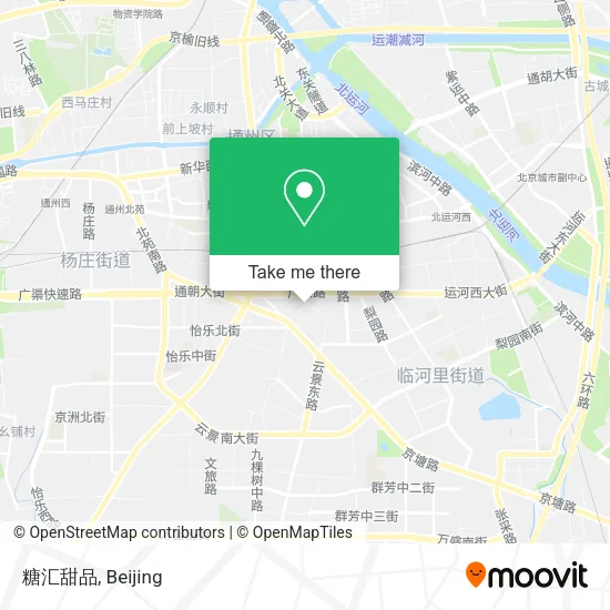 糖汇甜品 map