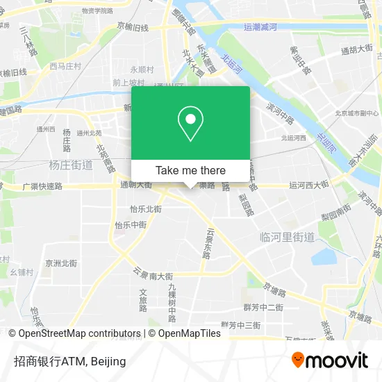 招商银行ATM map