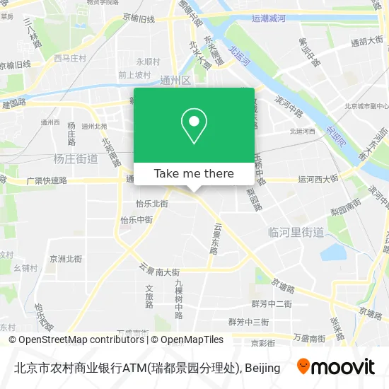 北京市农村商业银行ATM(瑞都景园分理处) map