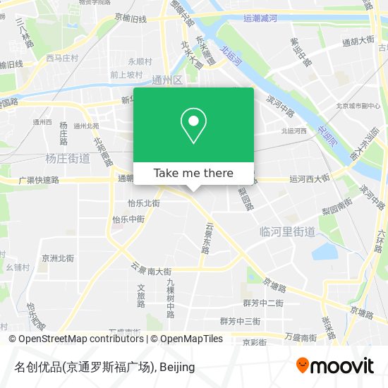 名创优品(京通罗斯福广场) map