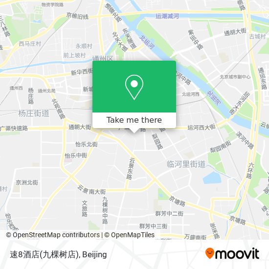 速8酒店(九棵树店) map